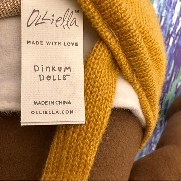 TINY Olli Ella Dinkum Soft Jointed Baby Doll Shoes Socks 14 Inches - Picture 11 of 16